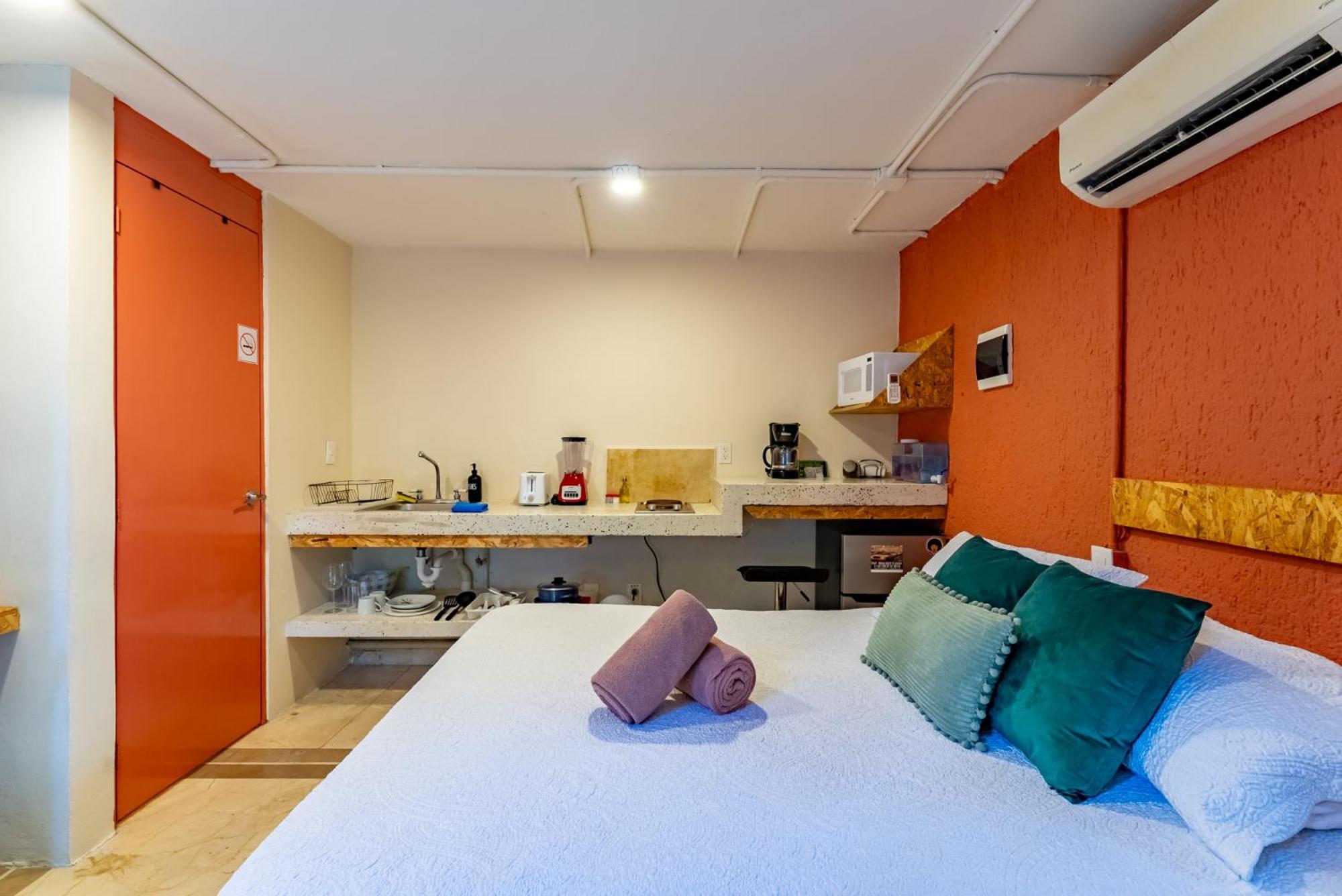칸쿤 Casa Rubia 아파트 외부 사진